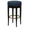 Morelato Bar Stools<5331 Black & Blue Bar Stool by Centro Ricerche MAAM