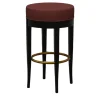 Morelato Bar Stools<5331 Black & Burgundy Bar Stool by Centro Ricerche MAAM