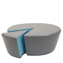 Aliprandi Valentino Design Nesting Tables<100% Blue Coffee Table