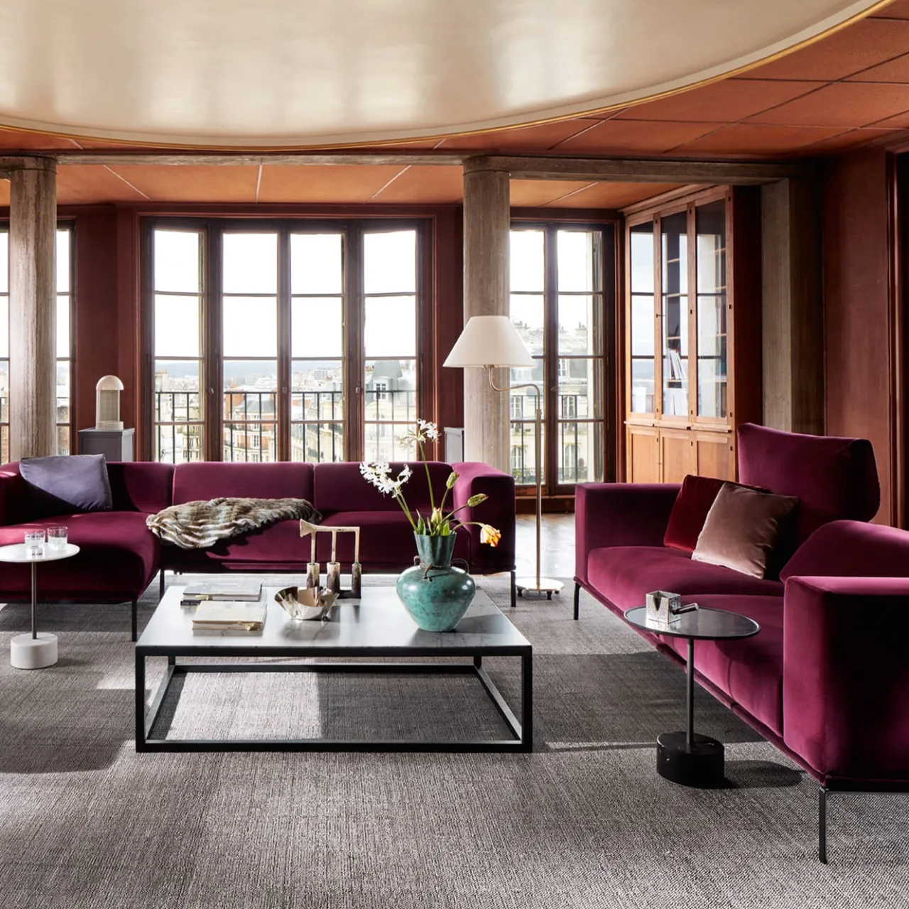 Cassina Side Tables<9 by Piero Lissoni - Black