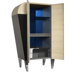 Aliprandi Valentino Design Bar Cabinets<01.03 Collection Blue Bar Cabinet
