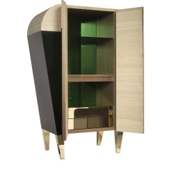 Aliprandi Valentino Design Bar Cabinets<01.03 Collection Green Bar Cabinet