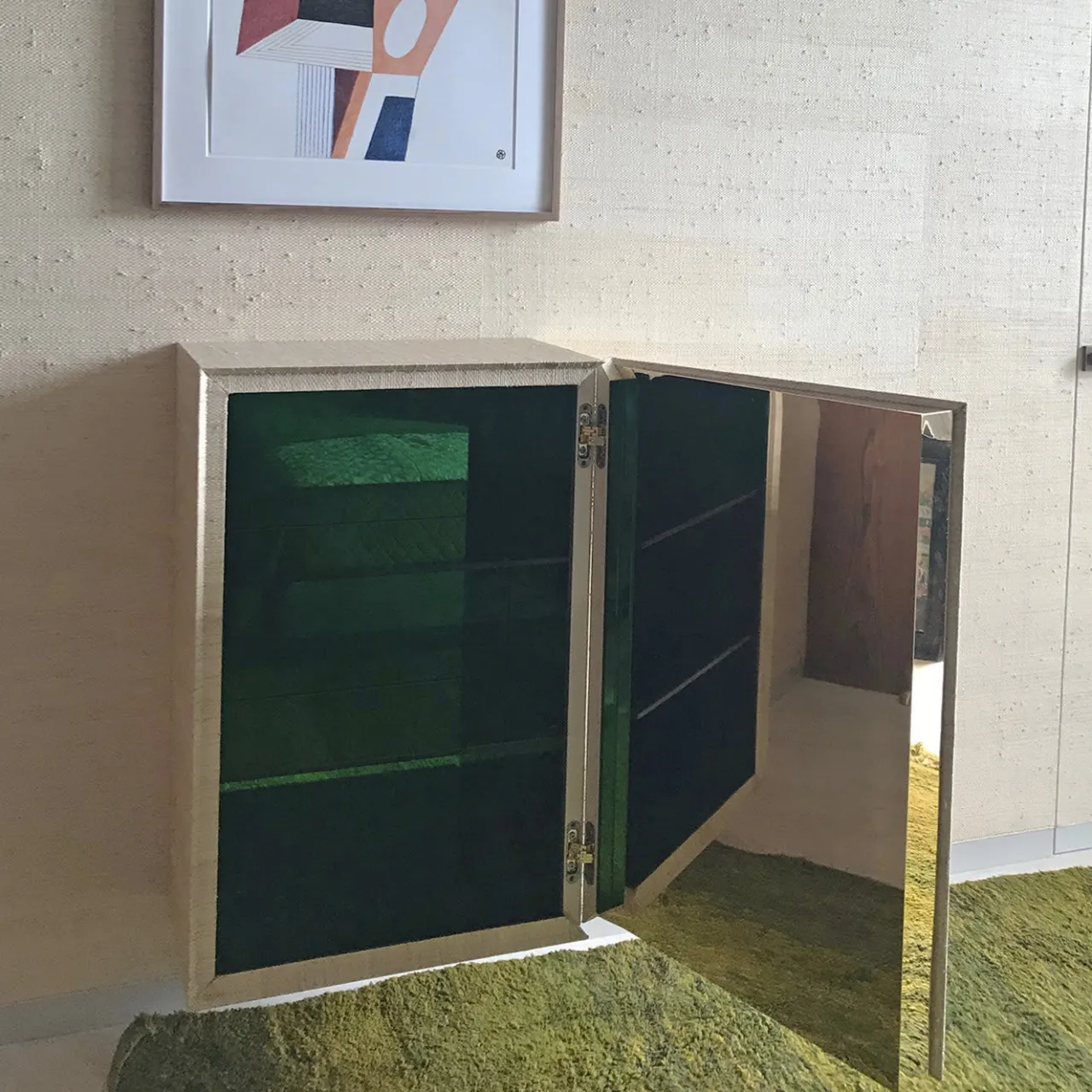 Aliprandi Valentino Design Cabinets<03.03 Collection Green Wall Cabinet