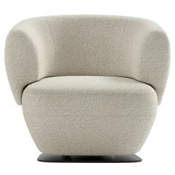Vibieffe Armchairs<360 Confidenet Swivel White Armchair