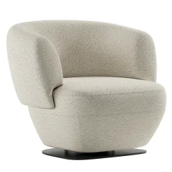 Vibieffe Armchairs<360 Confidenet Swivel White Armchair