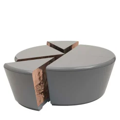 Aliprandi Valentino Design Nesting Tables<100% Copper Coffee Table