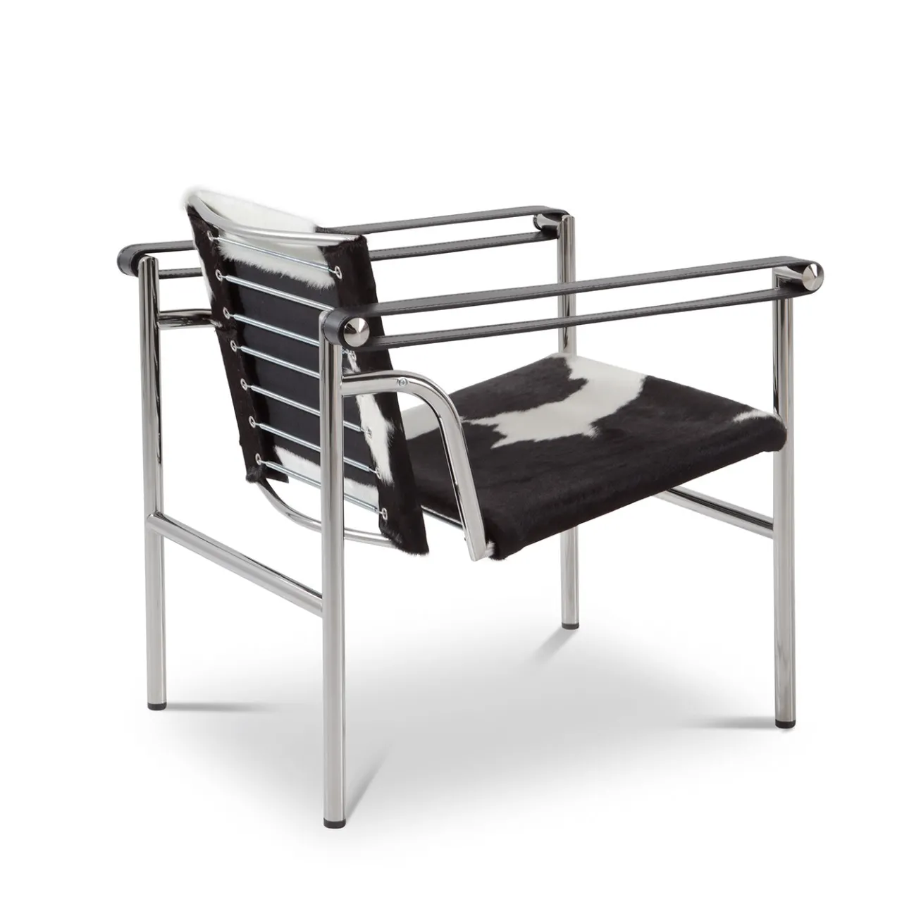 Cassina Lounge Chairs<1 Fauteuil à Dossier Basculant Leather Lounge Chair