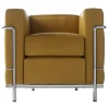 Cassina Armchairs<2 Fauteuil Grand Confort, Petit Modèle By Le Corbusier & Pierre Jeanneret & Charlotte Perriand - Natural Leather
