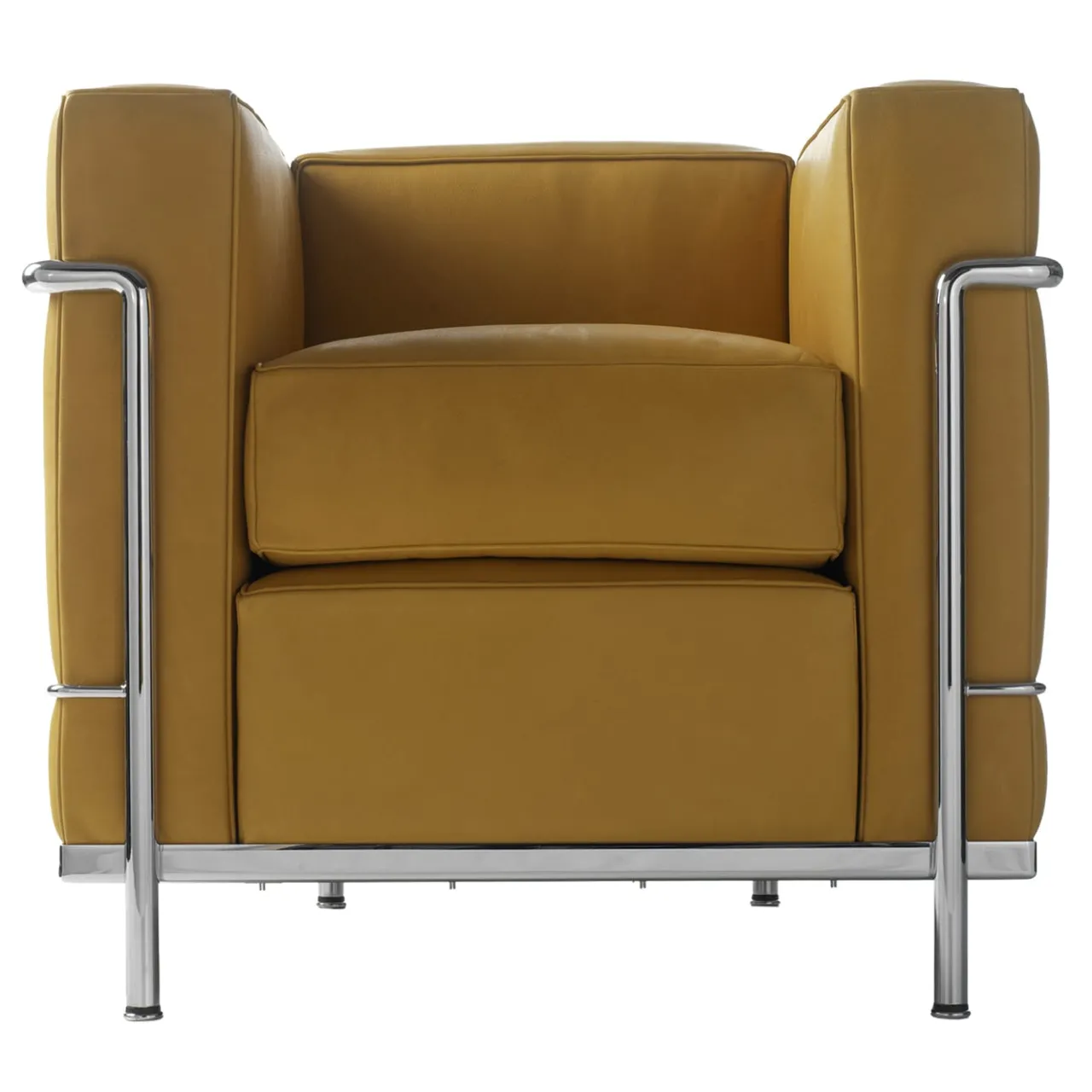 Cassina Armchairs<2 Fauteuil Grand Confort, Petit Modèle By Le Corbusier & Pierre Jeanneret & Charlotte Perriand - Natural Leather
