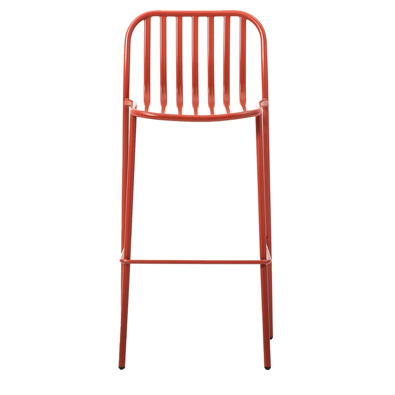 TrabA' Bar Stools<0194 Metis Line Red Bar Stool by Studio Gabbertas