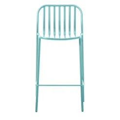 TrabA' Bar Stools<0194 Metis Line Turquoise Bar Stool By Studio Gabbertas