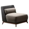 Vibieffe Lounge Chairs<430 Opera Gray Leather Lounge Chair