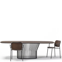 TrabA' Dining Tables<0144 Ray Oak Table by Studio Gabbertas