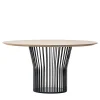 TrabA' Dining Tables<0142 Ray Round Natural Oak Table by Studio Gabbertas
