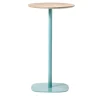 TrabA' Bistro Tables<0533-2 Round Light-Blue High Bar Table