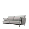 Giorgio Collection Outdoor Sofas & Benches<2 Seats Gray Outdoor fabric Sofa