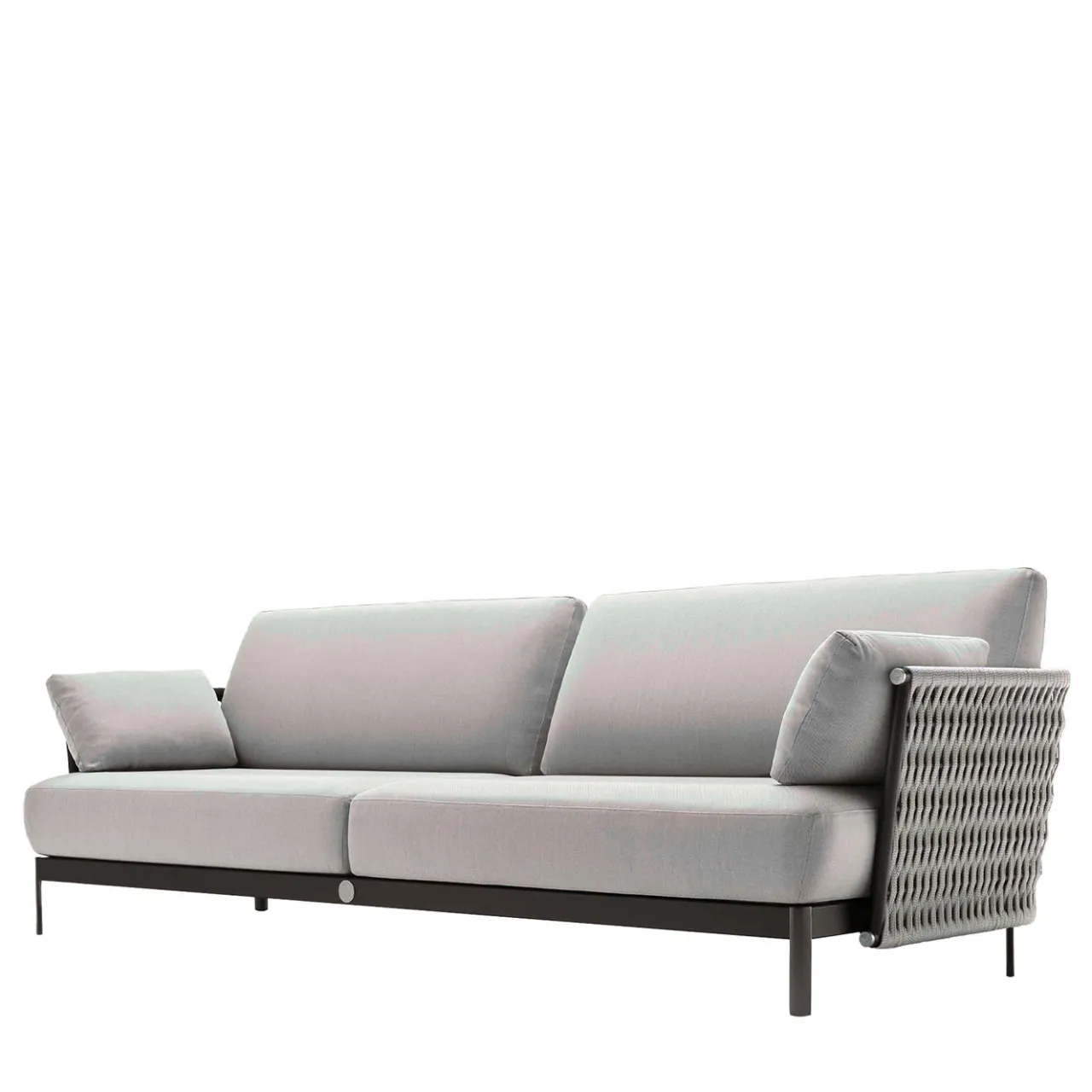 Giorgio Collection Outdoor Sofas & Benches<4 Seats Gray Outdoor fabric Sofa