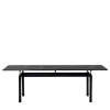 Cassina Dining Tables<6 Table Tube D’Avion #1 Black, by Le Corbusier/Jeanneret/Perriand