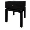 Garbarino Collections Nightstands<102 TNT Black Bedside Table