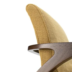 Exteta Lounge Chairs<1938 Yellow and Brown Armchair by Franco Albini