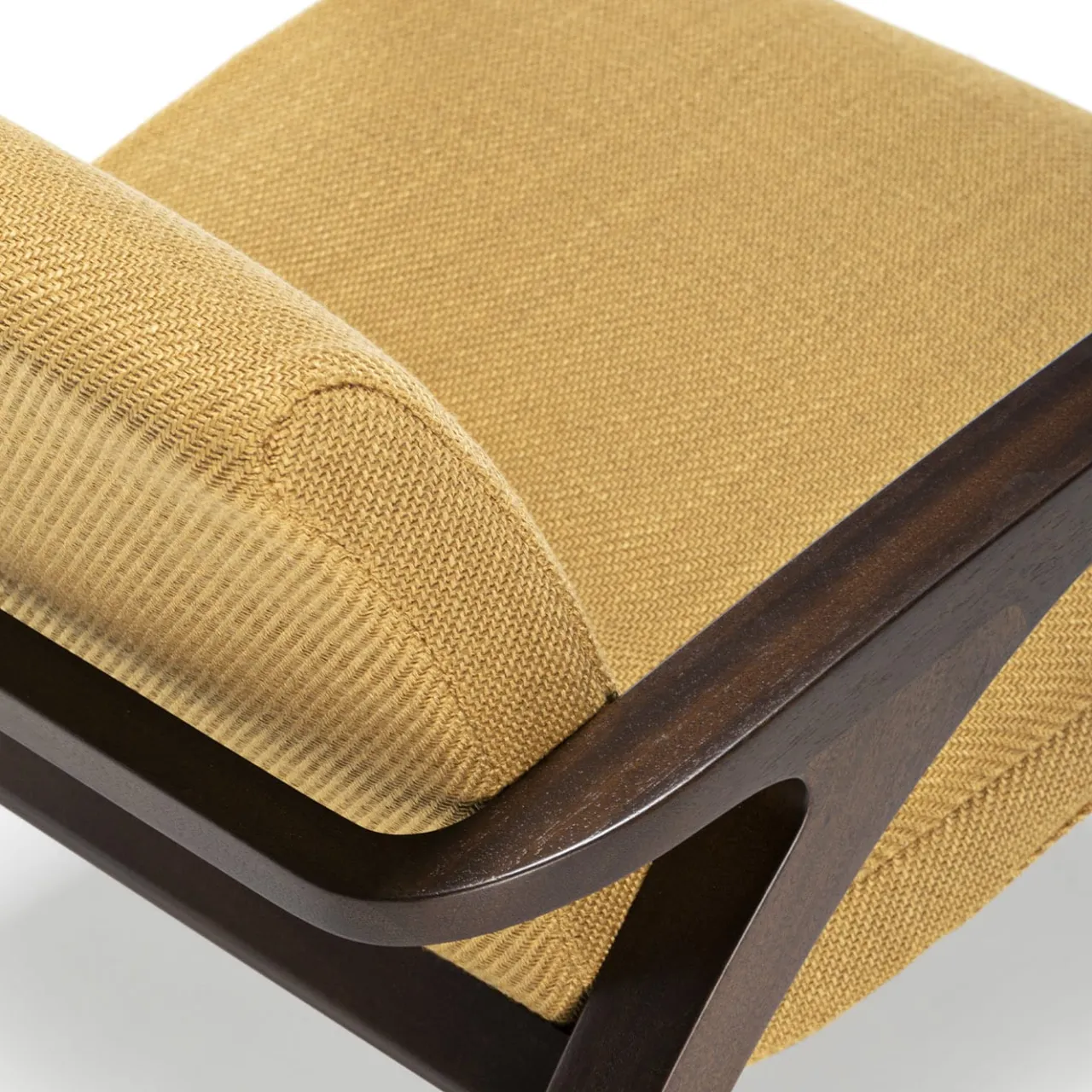 Exteta Lounge Chairs<1938 Yellow and Brown Armchair by Franco Albini