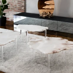 Francesco Maria Messina Nesting Tables<A-68 set of 3 Coffee Tables