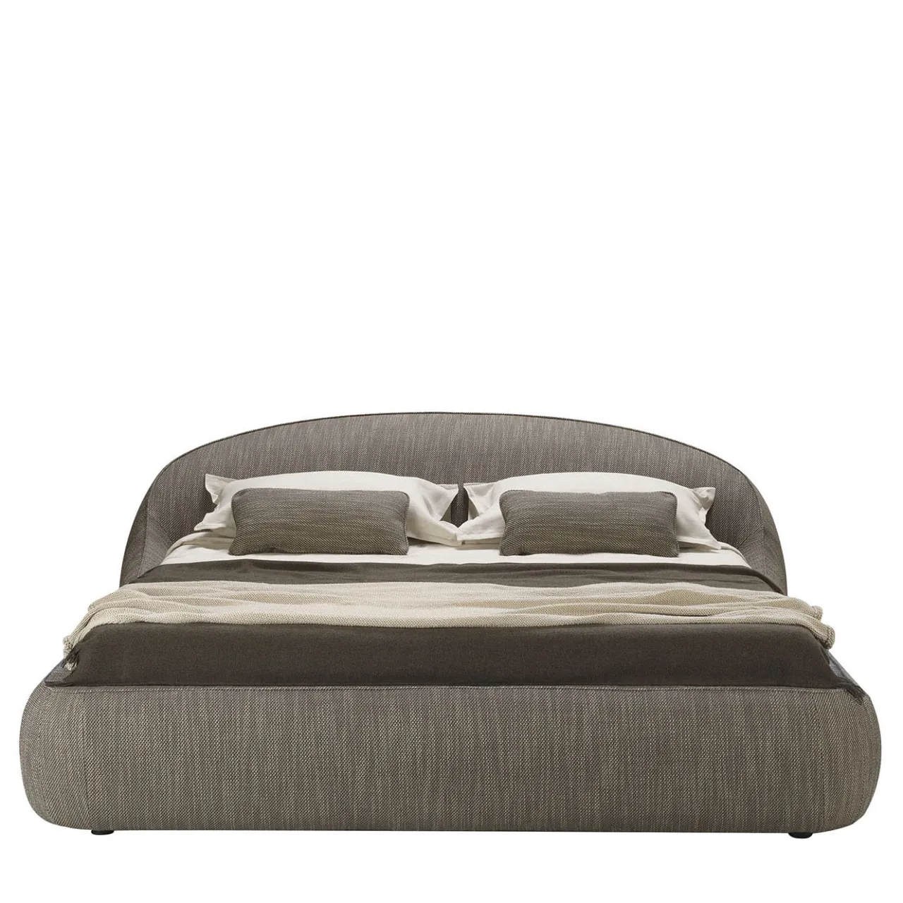 Ghidini 1961 Beds<Abbracci Gray Bed by Lorenza Bozzoli