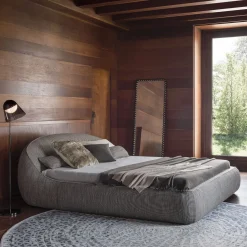 Ghidini 1961 Beds<Abbracci Gray Bed by Lorenza Bozzoli