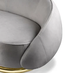 Ghidini 1961 Sofas<Abbracci Gray 3-Seater Sofa