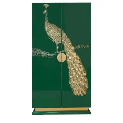 Radice Bar Cabinets<Absolute Dark Green Cocktail Cabinet