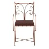 Dante Negro Outdoor Chairs & Stools<Acanta Iron Chair With Armrests
