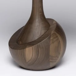 Elli Side Tables<Achille Round Dark Walnut Wood Contemporary Side Table