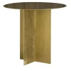 Secondome Edizioni Side Tables<Across Gold Brass Side Table