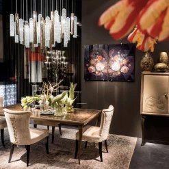 VGnewtrend Dining Tables<Adam Marble Top Dining Table
