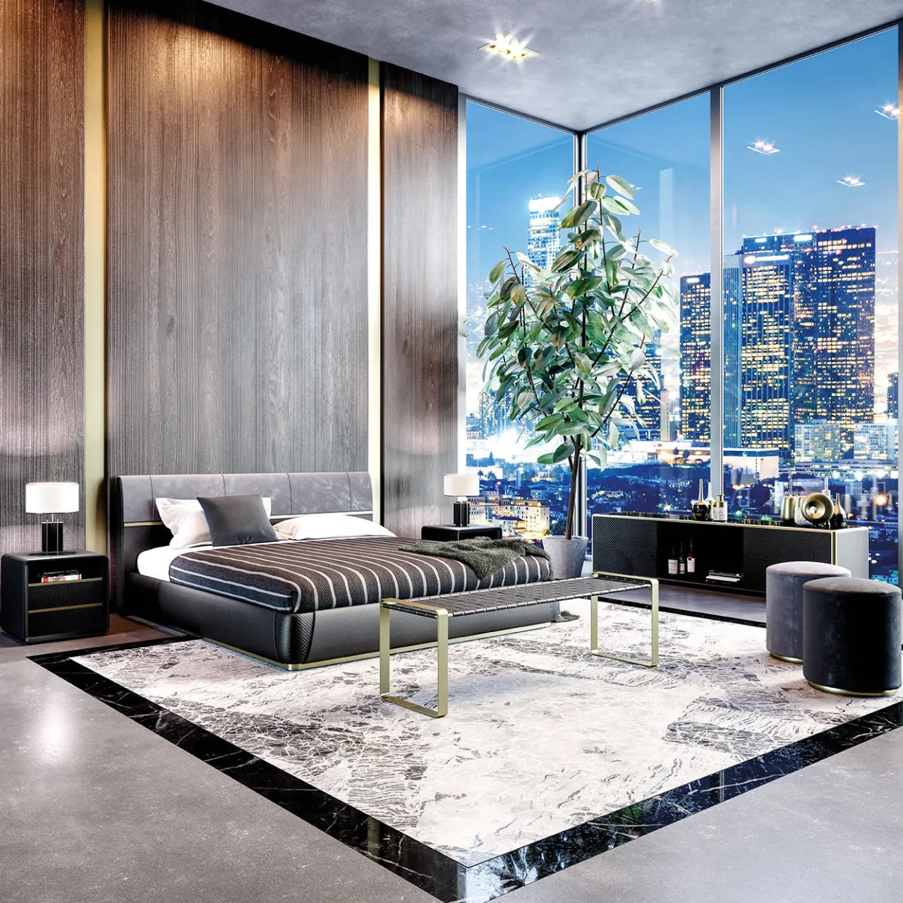 Living Couture Ottomans & Poufs<Adam Pouf