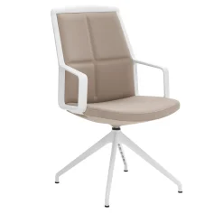 Viganò & C. Office Chairs<ADELE BEIGE MEETING CHAIR by ORLANDINIDESIGN