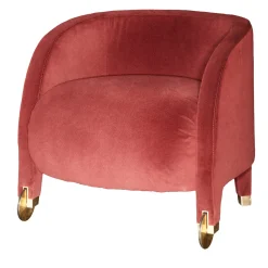 Somaschini Armchairs<Adele Red Armchair by Dainelli Studio