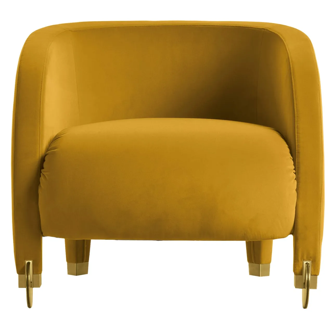 Somaschini Armchairs<Adele Yellow Armchair by Dainelli Studio