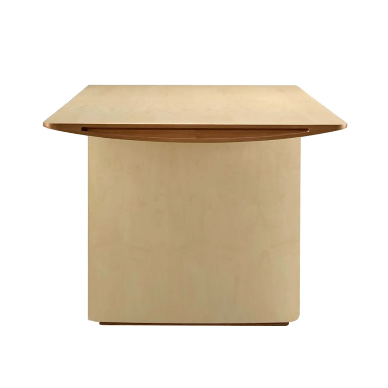 Morelato Dining Tables<Aero Rectangular Maple Wood Table by Franco Poli