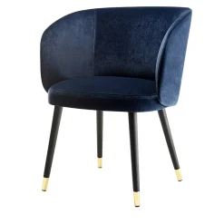 Livoni 1895 Armchairs<AES 897 Blue Armchair by Claudio Perin - Tekhne Collection