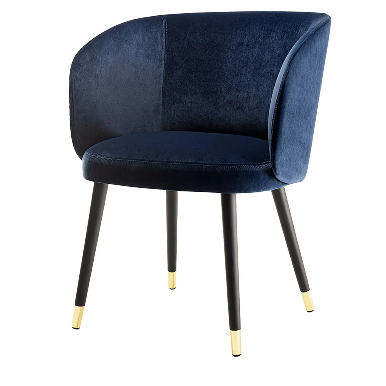 Livoni 1895 Armchairs<AES 897 Blue Armchair by Claudio Perin - Tekhne Collection
