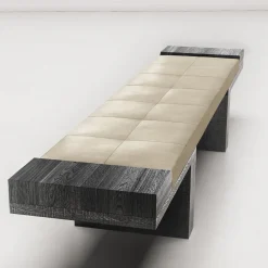 Giopagani Benches<After All Timeless Stone Leather And Wood Bench