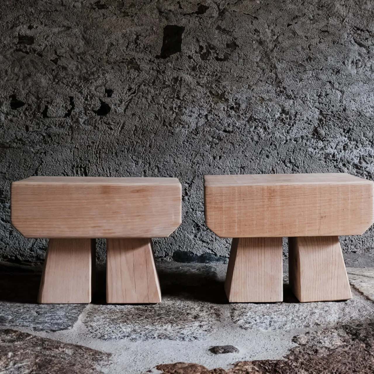Riccardo Monte Side Tables<Agamemnon Oak Side Table