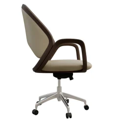 Morelato Office Chairs<Agatha Ash Wood Swivel Office Chair