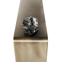 JCP Universe Consoles<Agment Metal with Obsidian Stone Elements Console by CTRLZAK