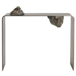 JCP Universe Consoles<Agment with Raw Labradorite Stones Console by CTRLZAK