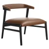 Carpanelli Lounge Chairs<Aida Brown Leather Lounge Chair