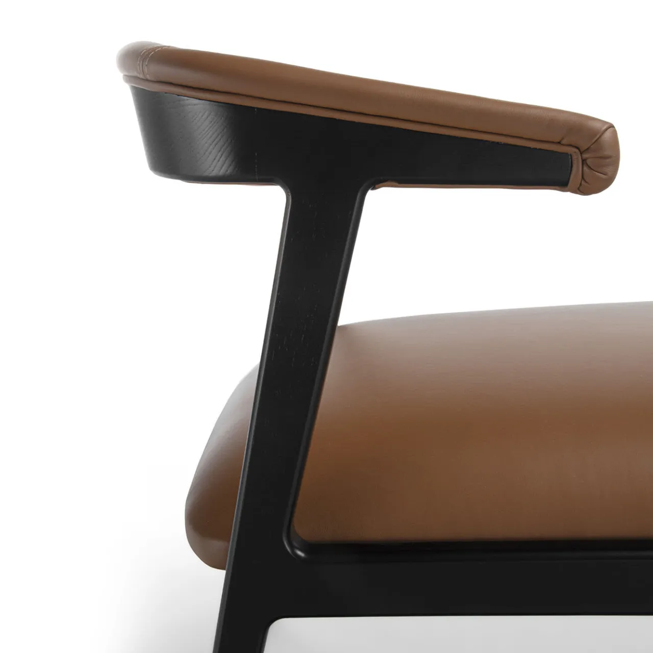 Carpanelli Lounge Chairs<Aida Brown Leather Lounge Chair