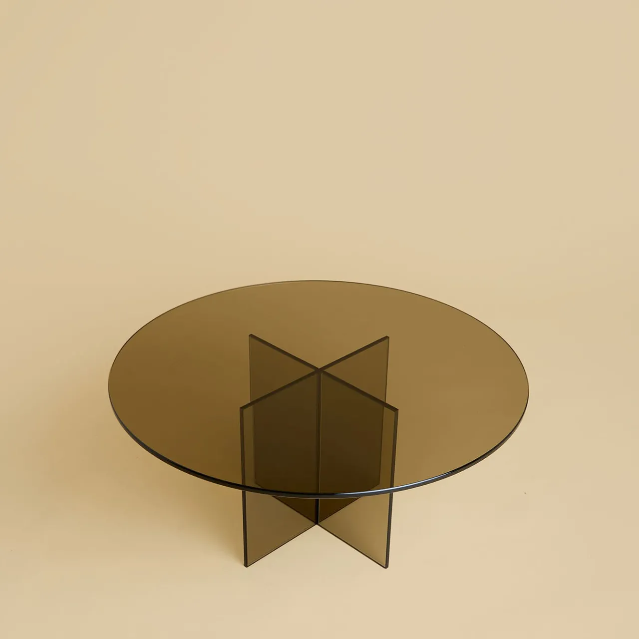 Lebanto Coffee Tables<Aka Bronzed Glass Coffee Table