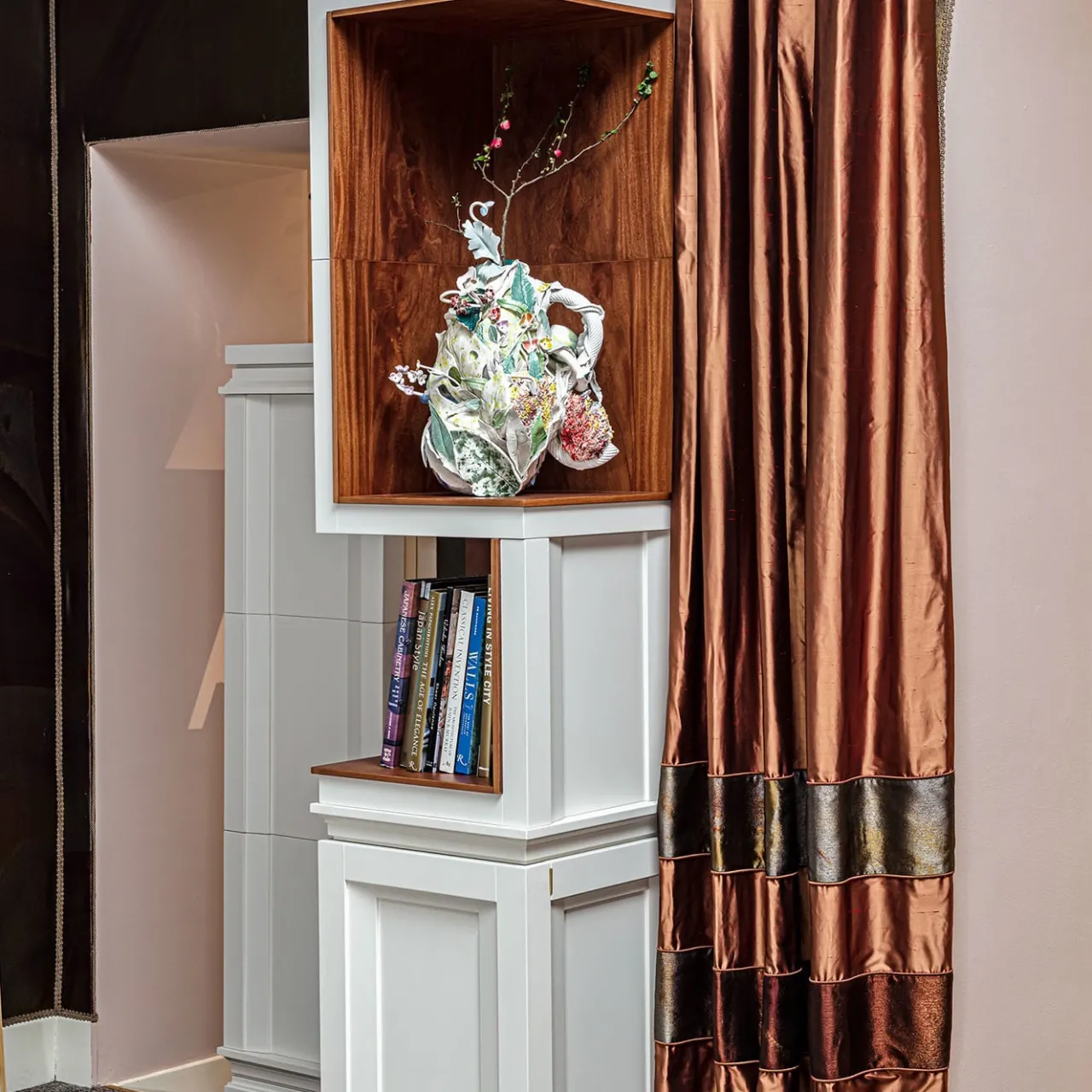 Provasi Bookcases<Akiba White High Bookcase